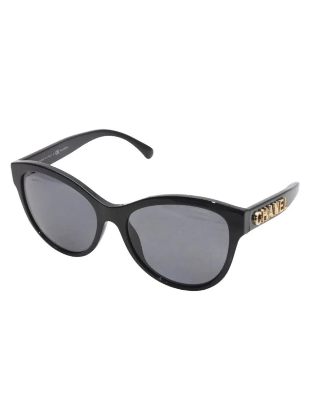 Chanel Sunglasses Eyewear T8 CC Logo Black